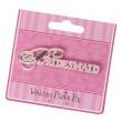 Wedding Party Pink Crystal Bridesmaid Pin
