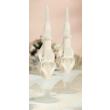 Scroll Heart Taper Candles for Wedding Unity Candle