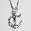 Sterling Silver Anchor Necklace