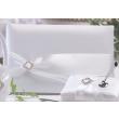 Diamonds and Satin Wedding Guest Book