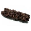 Chocolate Brown Satin Bridal Garter