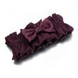 Purple Satin Wedding Bridal Garter