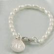 Girls Personalized Pearl Bracelet