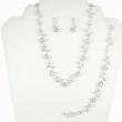 Swarovski Crystal Necklace, Bracelet, and Earrings Jewelry Set