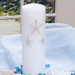Beach Wedding Collection Unity Candle Set White