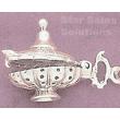 Lamp Sterling Silver Charm Movable