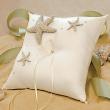 Beach Wedding Collection Ring Bearer Pillow Ivory