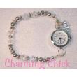 Guardian Angel Charm Swarovski Crystal Watch