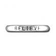 Sterling Silver Believe Ring