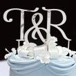 Swarovski Crystal Letter Cake Topper