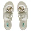 OKA b. Lucy Pearl with Shell Flower Sandals