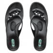 OKA b. Malia Black Flip Flop Sandals