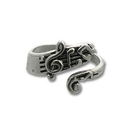 Home » Adjustable Sterling Silver Music Note Ring Home » Adjustable Sterling Silver Music Note Ring