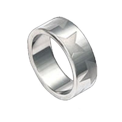 Stainless Steel Star Ring