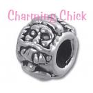 Santa Clause Sterling Silver Bead
