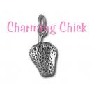 Sterling Silver Strawberry Charm