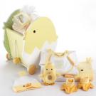 Just Hatched Baby Chick Wagon Gift Set