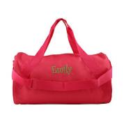 Girls Pink Personalized Duffel Bag