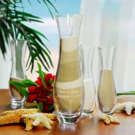Engraved 4 Piece Wedding Unity Sand Ceremony Kit
