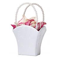 Pearl Elegance Flower Girl Basket