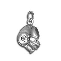 Sterling Silver Football Helmet Charm