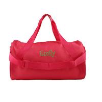 Girls Pink Personalized Duffel Bag