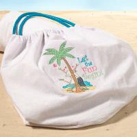 Let the Fun Begin Honeymoon Beach Bag