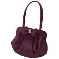 Purple Satin Formal Purse