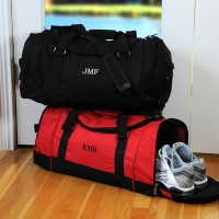 Personalized Deluxe Duffle Bag