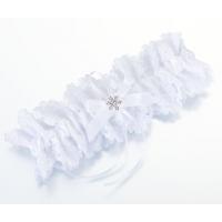 Winter Wedding Crystal Snowflake Bridal Garter
