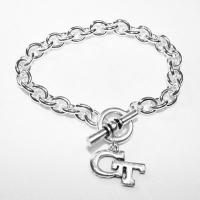 Georgia Tech Yellowjackets Charm Toggle Bracelet