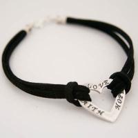 Faith Hope and Love Affirmation Bracelet