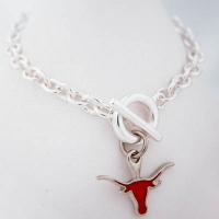 University of Texas Longhorns Charm Bracelet