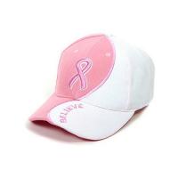 Breast Cancer Awareness Pink Ribbon Baseball Hat