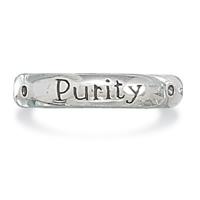 Sterling Silver Purity Ring