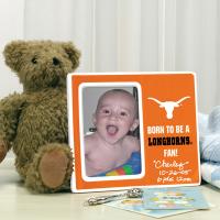 University of Texas Born to be a Longhorns Fan Baby Picture Frame