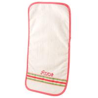 Pink and Green Personalized Burp Cloth Towel