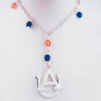 Swarovski Crystal Auburn University Necklace