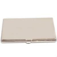 Silver Engraved Business Card Case