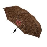 Monogrammed Animal Print Umbrella