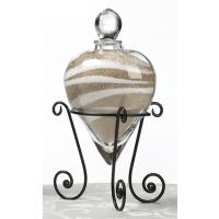 Heart-Shaped Wedding Unity Sand Vase and Stand