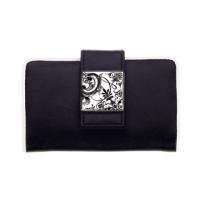 Glam Black and White Small Wallet
