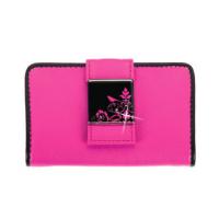 Glam Pink and Black Small Wallet