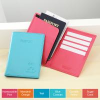 Rowallan Personalized Leather Passport Cover Wallet
