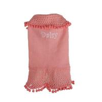 Personalized Pink Dog Sweater