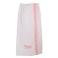 Pink Polka Dots Personalized Bath Wrap Robe