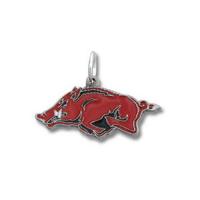 University of Arkansas Razorback Enamel Pendant