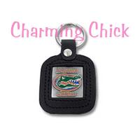 University of Florida Gators Leather Keychain