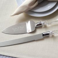 Beach Wedding Collection Cake Serving Set White