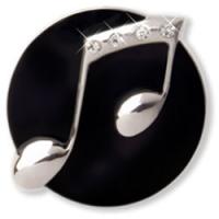 Music Note Finders Key Purse Key Finder